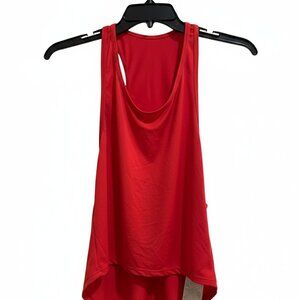 Red Open Side Muscle Tank Top Size Small & New With Tags